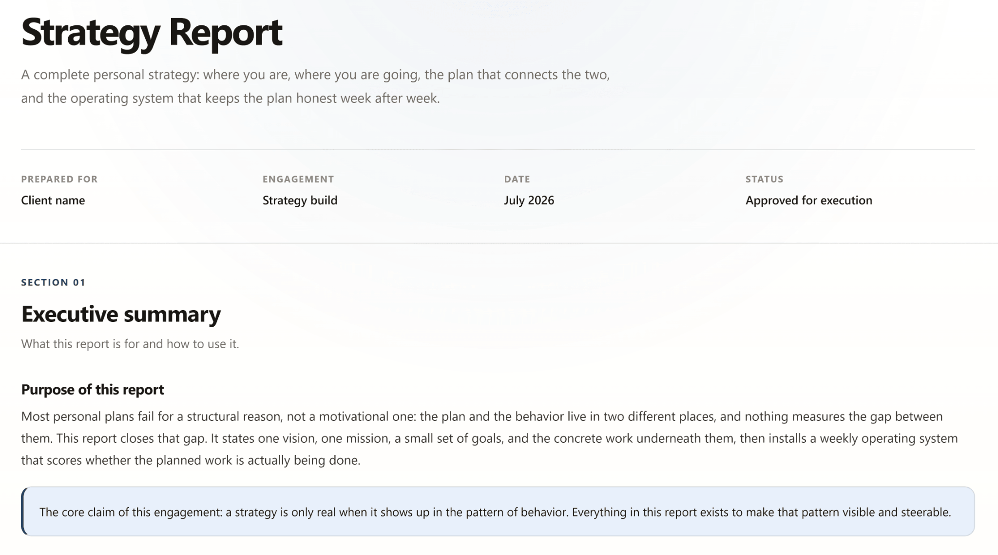 Aimspace Strategy Report preview