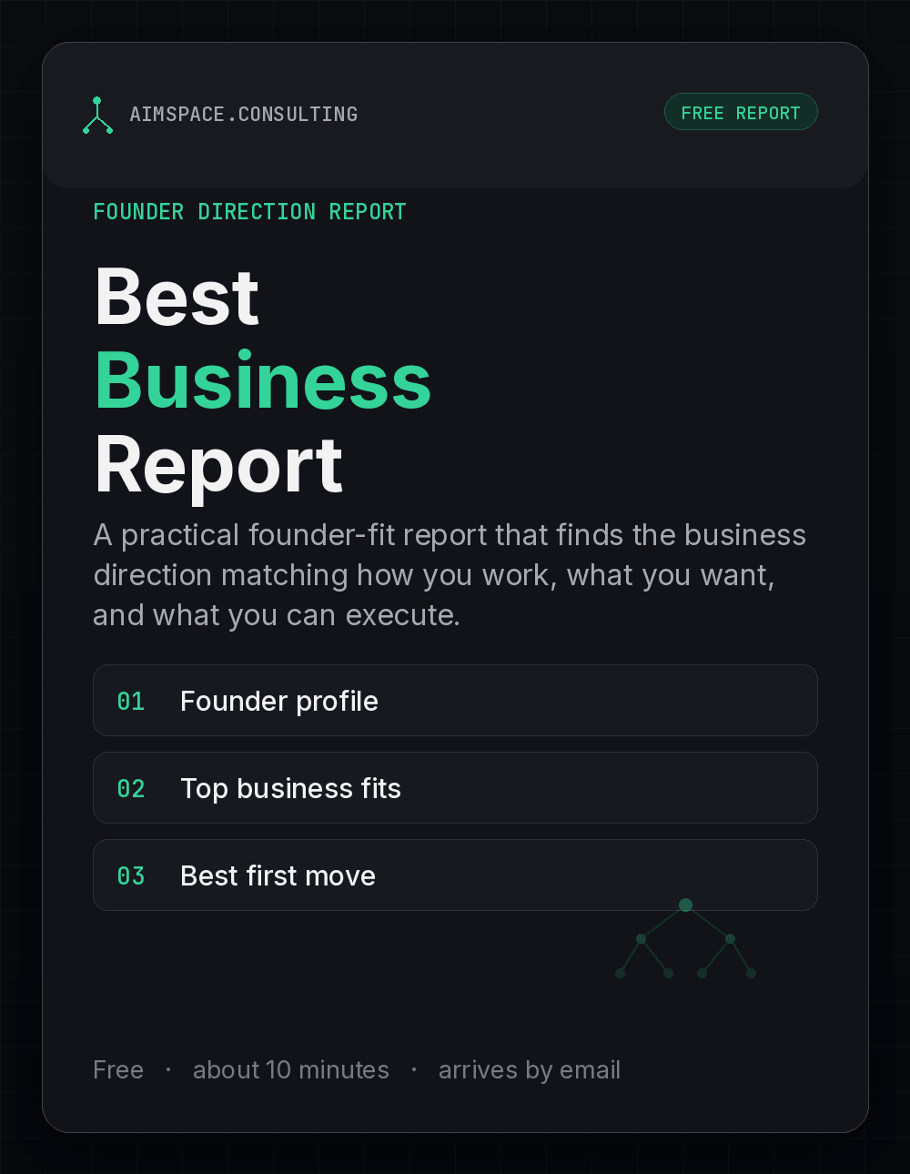 Best Business Report preview